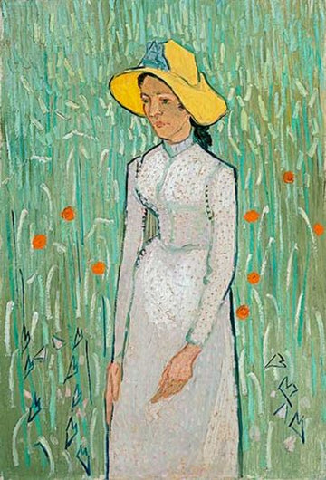Fille en blanc - Van Gogh