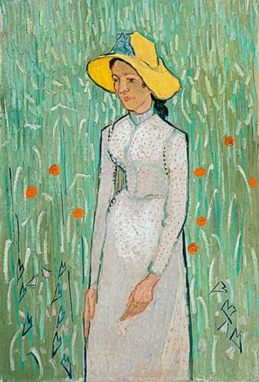 Fille en blanc - Van Gogh