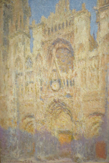 Cathédrale de Rouen, à midi (W1326) - Claude Monet