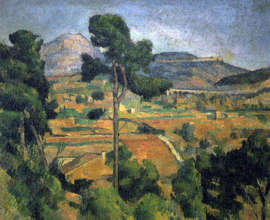 La Montagne Sainte-Victoire vue de Montbriand - Paul Cézanne