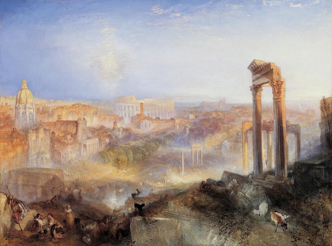 Le Rome moderne - William Turner