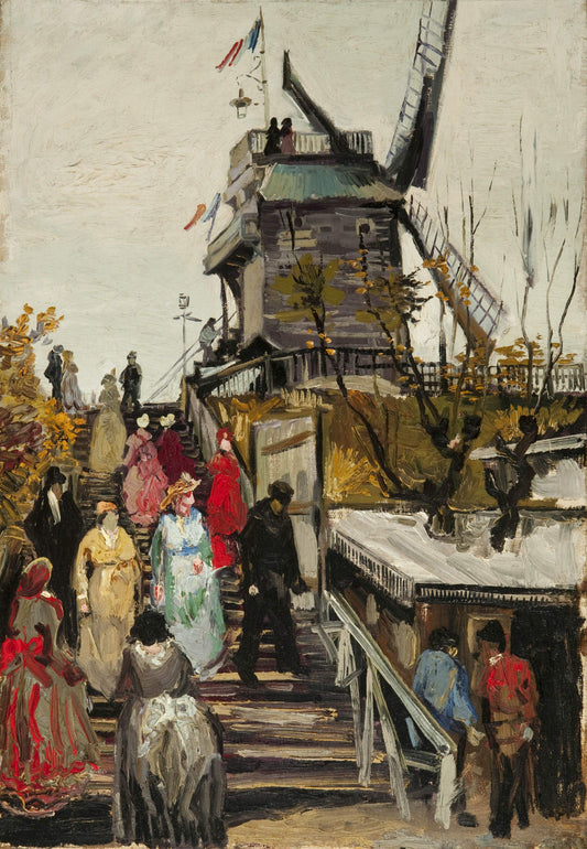 Le Moulin de Blute-Fin - Van Gogh