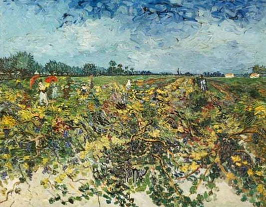 Le vignoble vert - Van Gogh