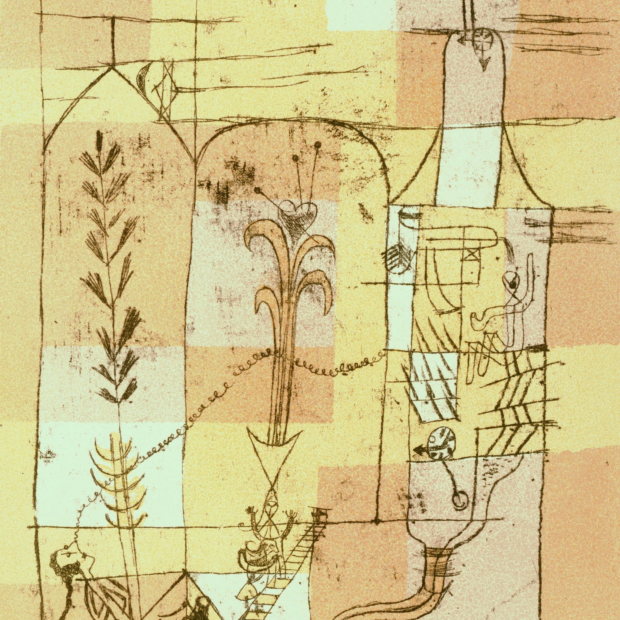 Conte à la Hoffmann - Paul Klee