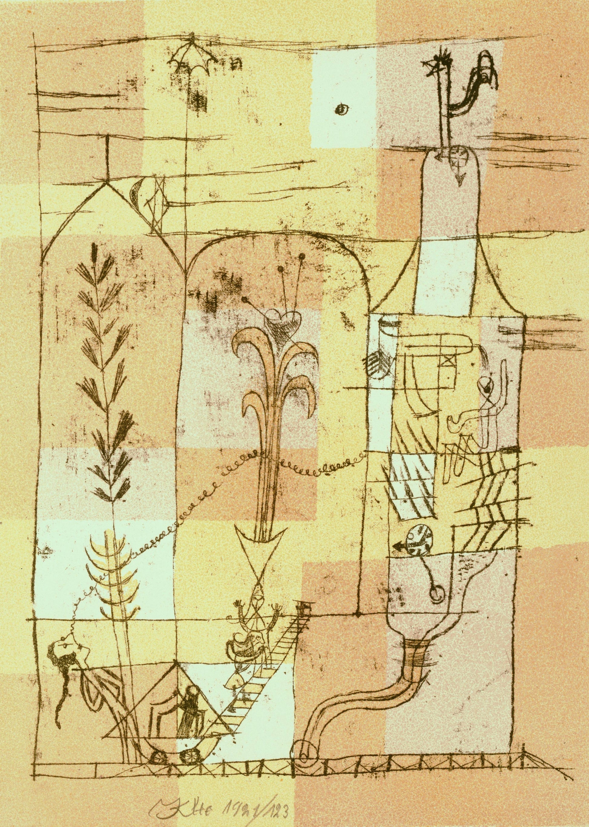 Conte à la Hoffmann - Paul Klee