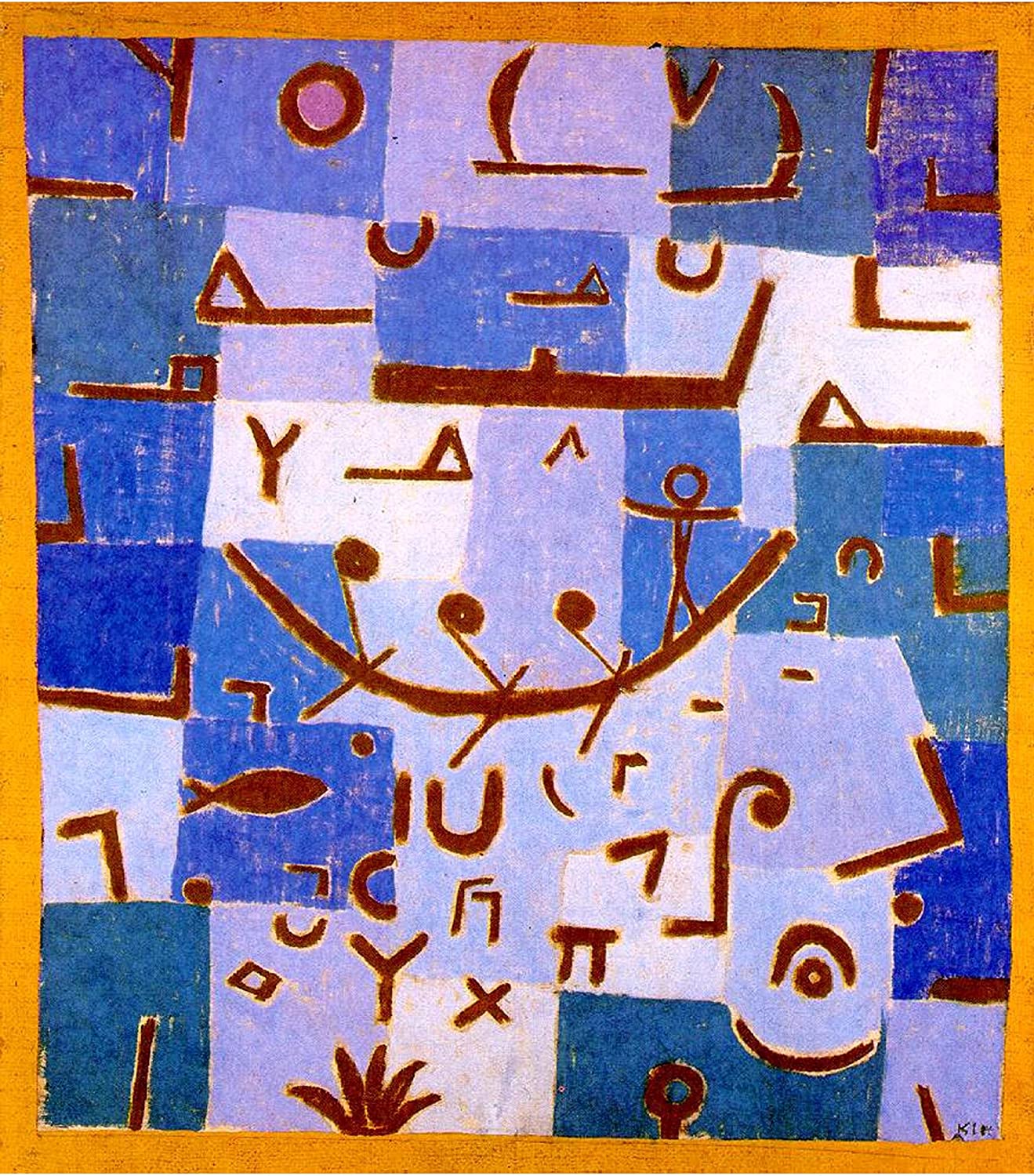 La légende du Nil - Paul Klee
