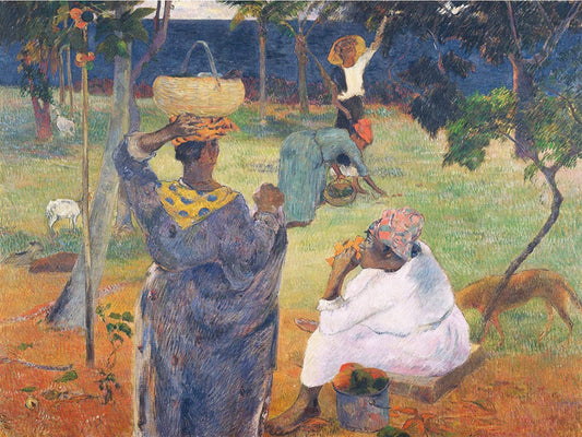 Récolte des fruits de la mangue - Paul Gauguin
