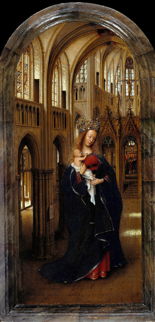 La Madone dans l'église - Jan Van Eyck