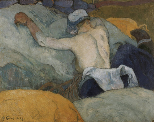 Dans le foin - Paul Gauguin