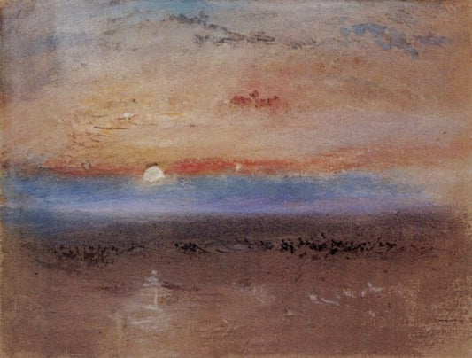 Le coucher de soleil - William Turner