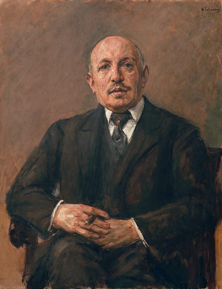 Samuel Fischer, Ölgemälde, 1915 - Max Liebermann
