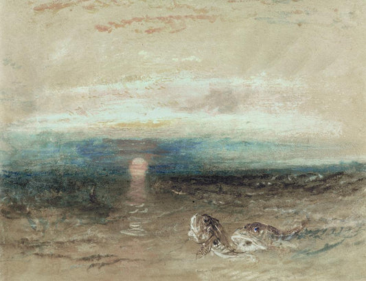 Coucher de soleil sur la mer - William Turner