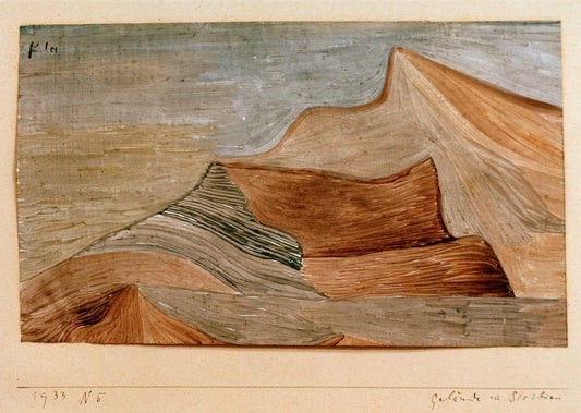 Paysages du Sud, 1933 - Paul Klee