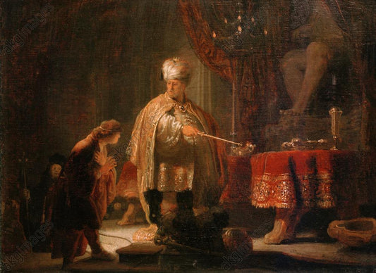 Daniel et Cyrus - Rembrandt van Rijn