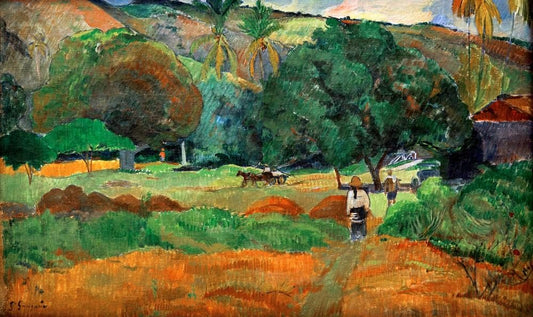 Le vallon - Paul Gauguin