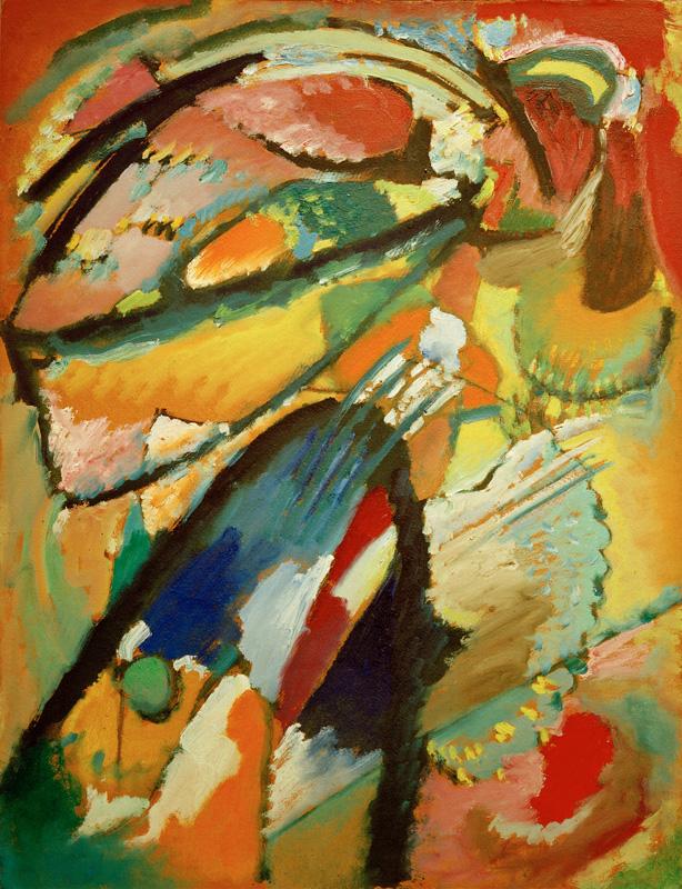 Ange du Jugement dernier - Vassily Kandinsky