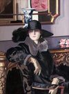 Une dame en noir - Francis Cadell