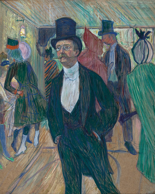 Monsieur Fourcade - Toulouse Lautrec