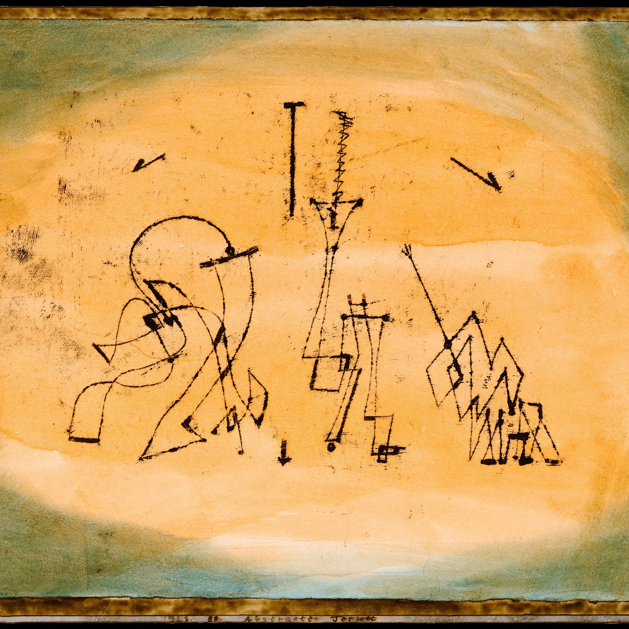 Trio abstrait - Paul Klee