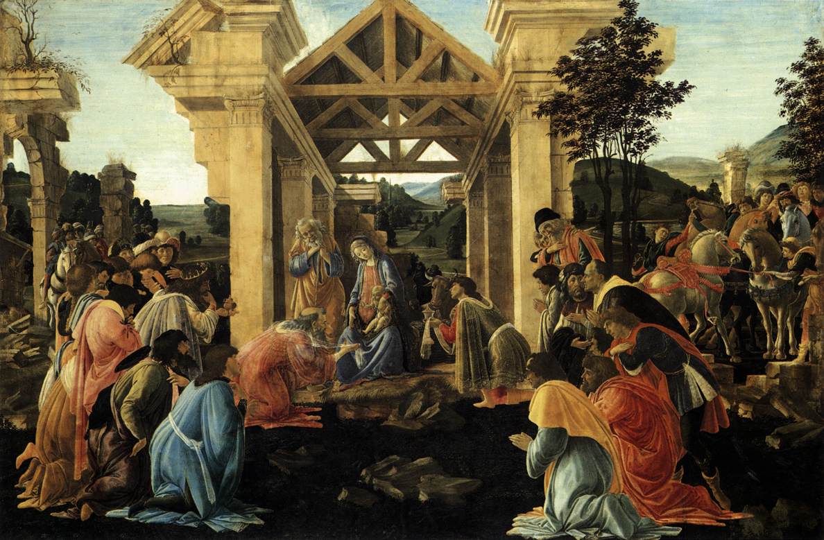 L'adoration des Mages - Sandro Botticelli