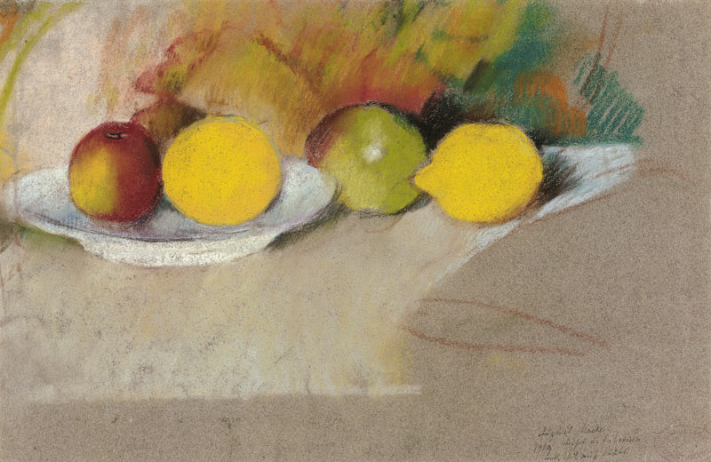 Pommes et citrons - August Macke