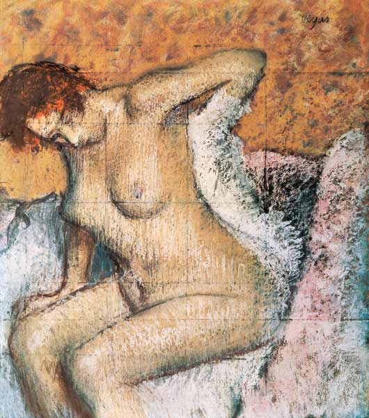 L'après le bain - Edgar Degas