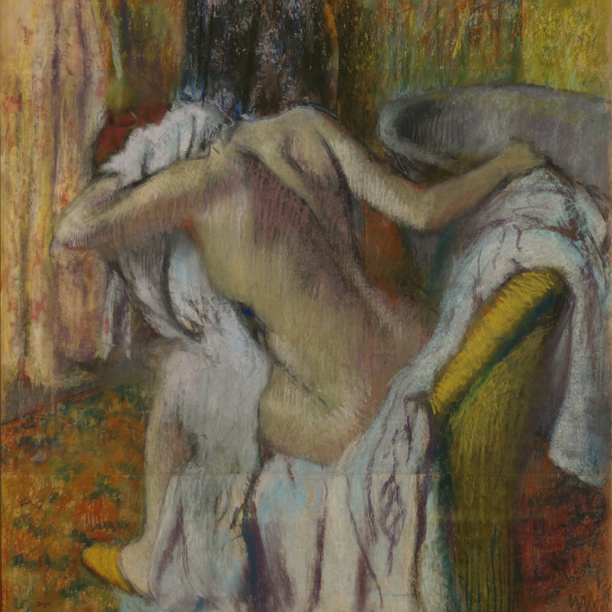 Après le bain - Edgar Degas