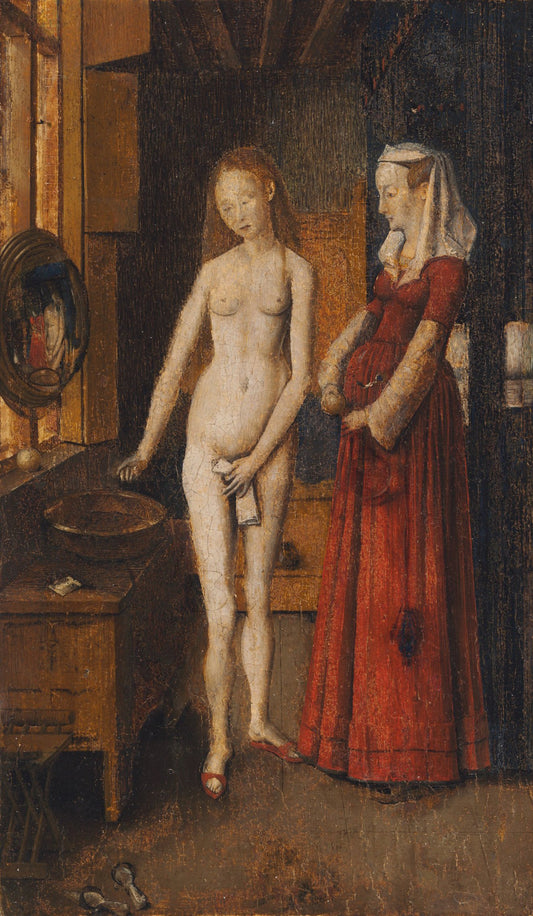 Femme à sa toilette - Jan Van Eyck