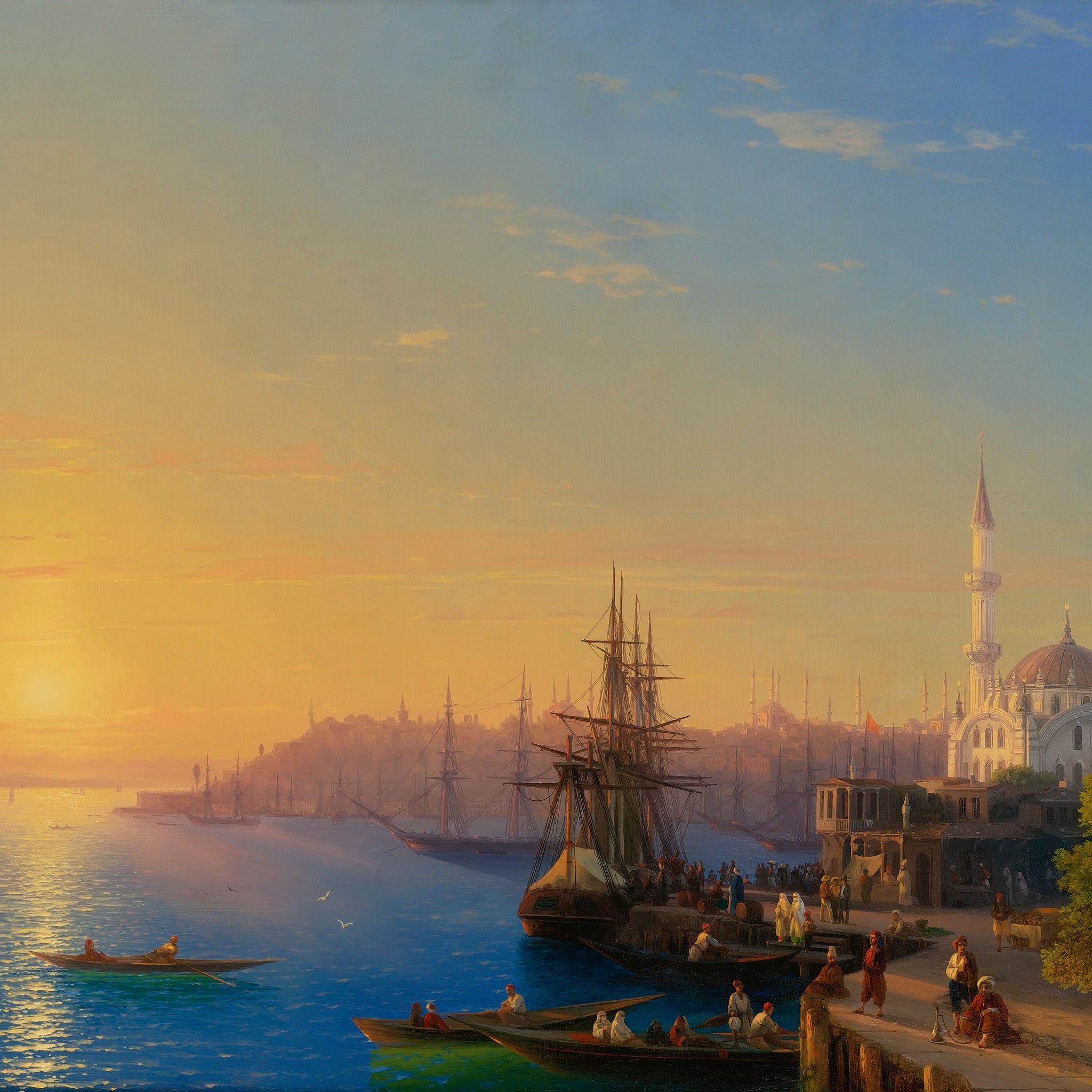 Vue de Constantinople et du Bosphore - Ivan Aïvazovski