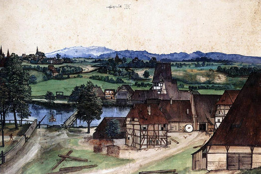 Le moulin de fil - Albrecht Dürer
