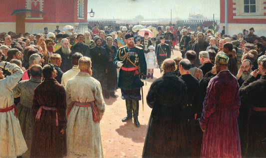 Réception d'Alexandre III - Ilya Repin