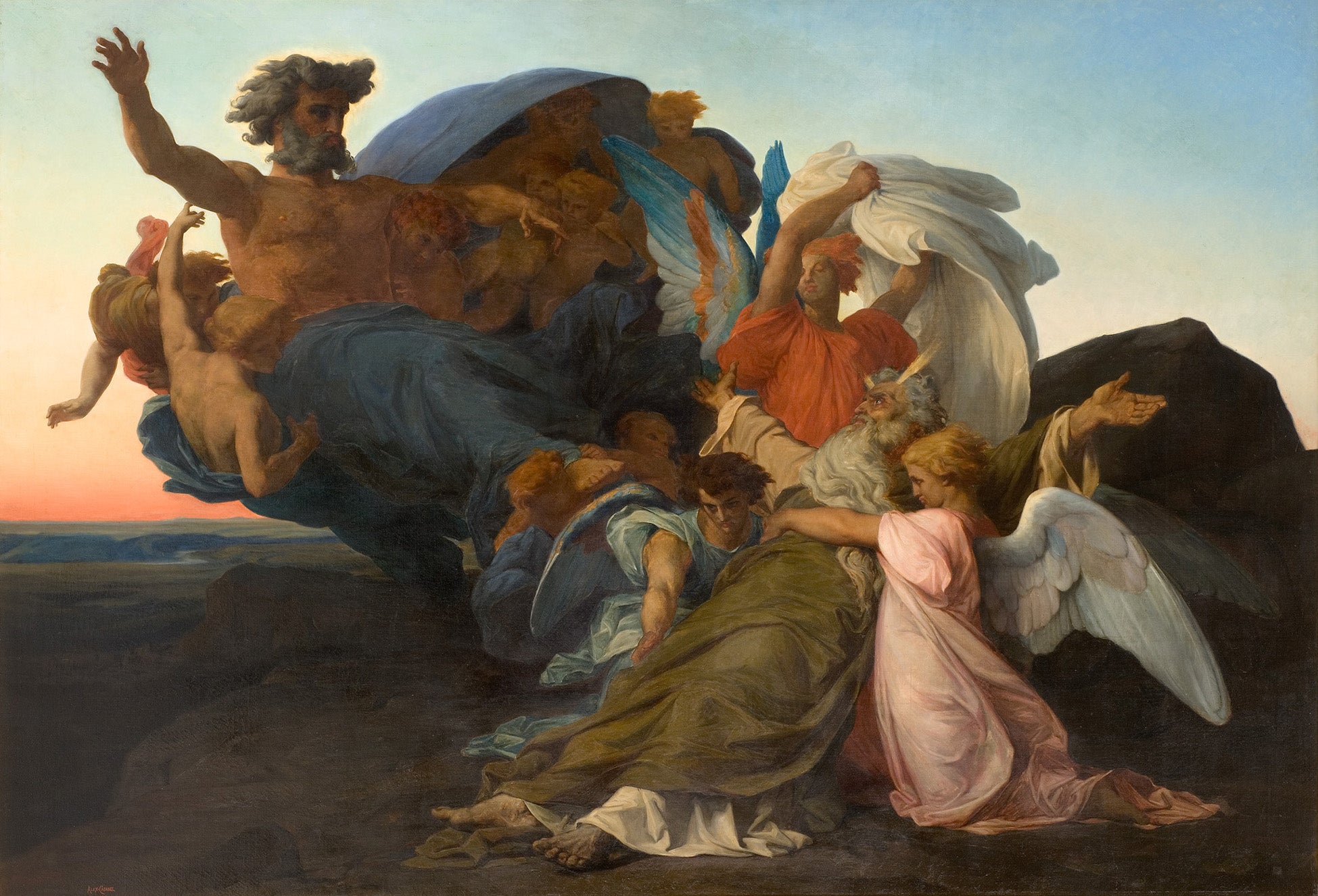 La Mort de Moïse - Alexandre Cabanel