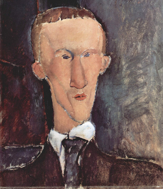 Portrait de Blaise Cendrars - Amedeo Modigliani