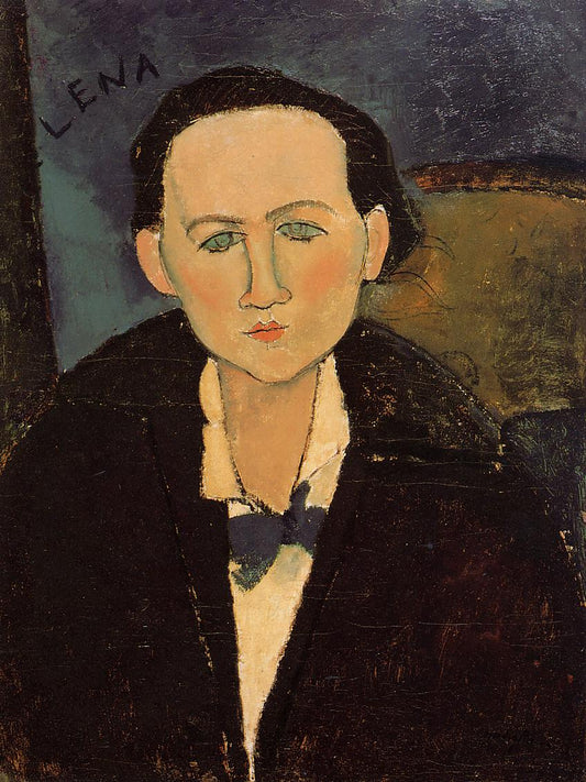 Portrait d'Elena Pawlowski - Amedeo Modigliani