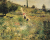 Chemin avançant dans la haute herbe - Pierre-Auguste Renoir