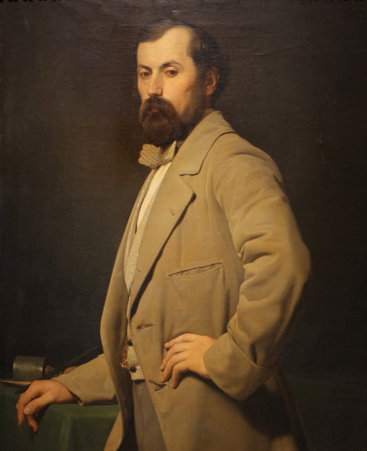 Portrait de Luigi Majoli - Antonio Ciseri