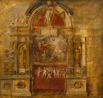 Arrivée du prince Ferdinand - Peter Paul Rubens