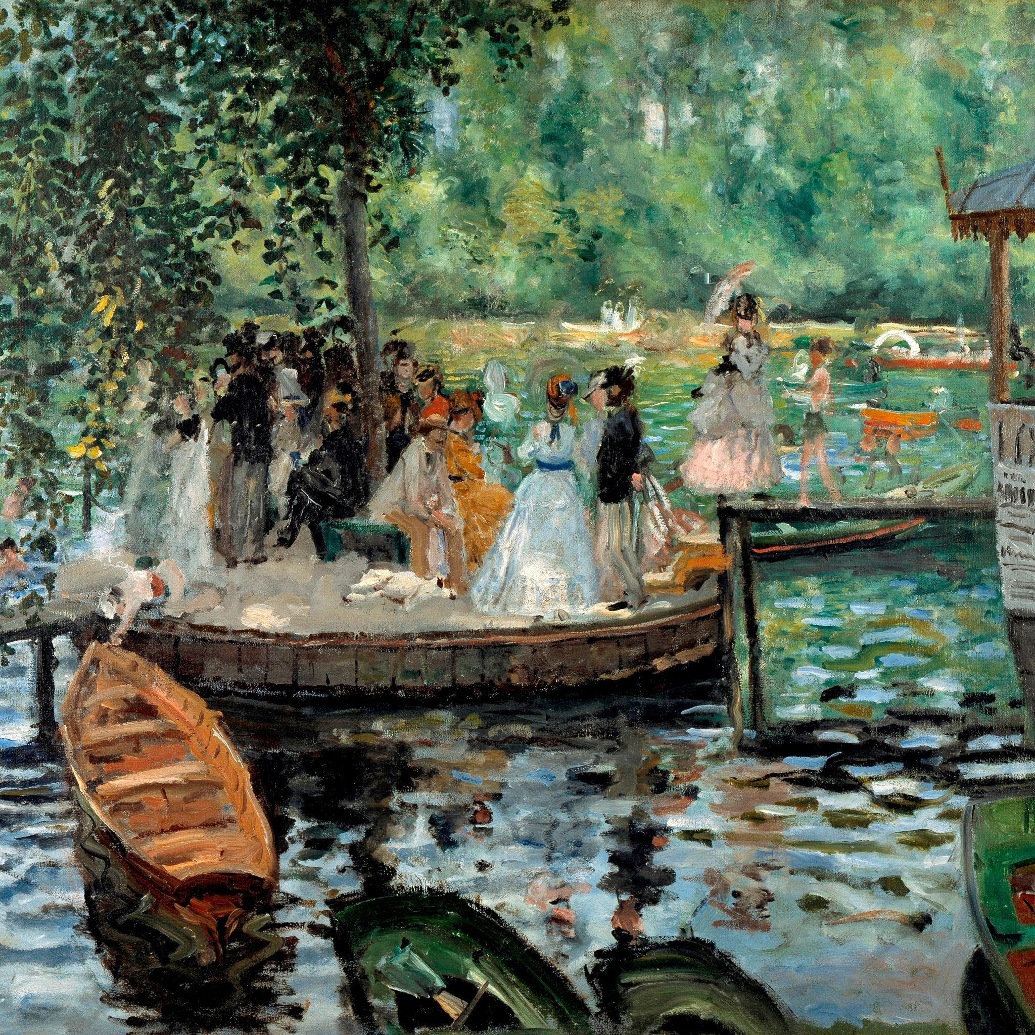 La Grenouillère - Pierre-Auguste Renoir