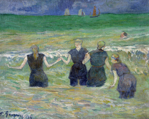 Femmes se baignant - Paul Gauguin