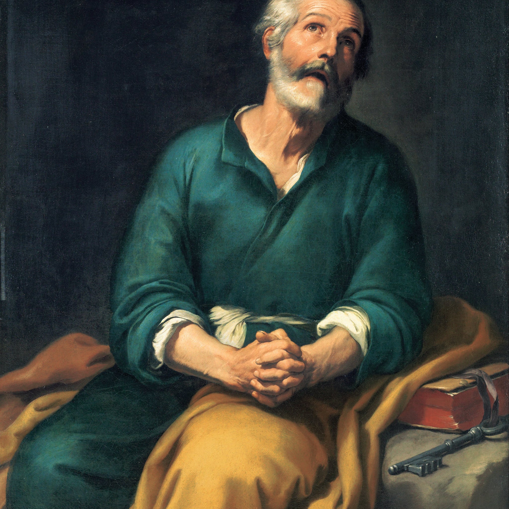 Saint Pierre en larmes - Bartolomé Esteban Murillo