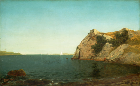 Beacon Rock, port de Newport - John Frederick Kensett