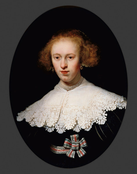 Portrait d'une jeune femme - Rembrandt van Rijn