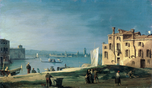 Vue de San Pietro sur l'île de Murano - Giovanni Antonio Canal