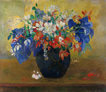 Un vase de fleurs - Paul Gauguin