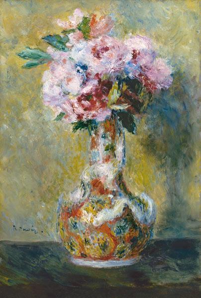Bouquet dans un vase - Pierre-Auguste Renoir