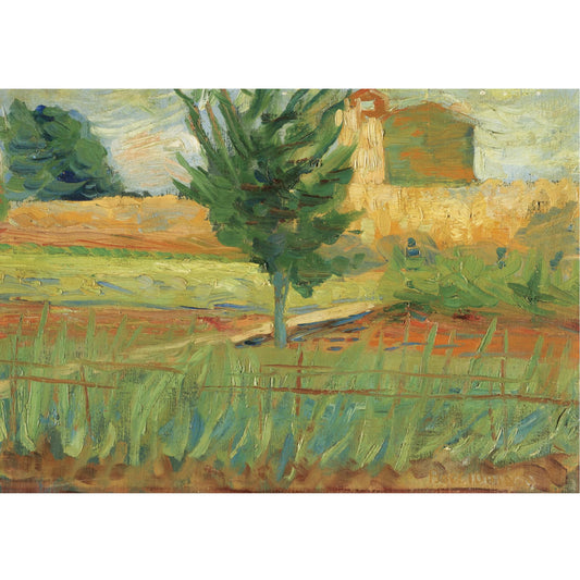 Paysage, 1908-1909 - Umberto Boccioni