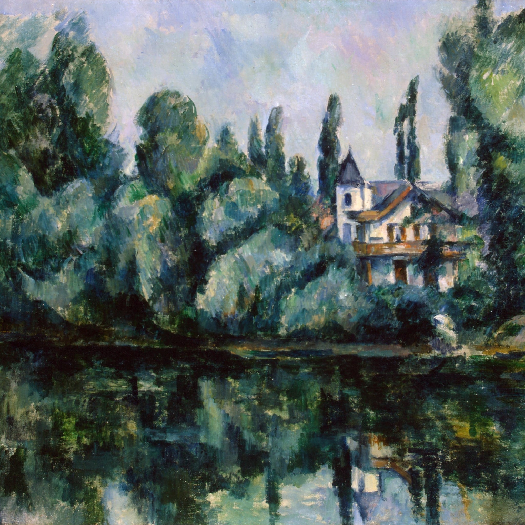 Bords de Marne - Paul Cézanne