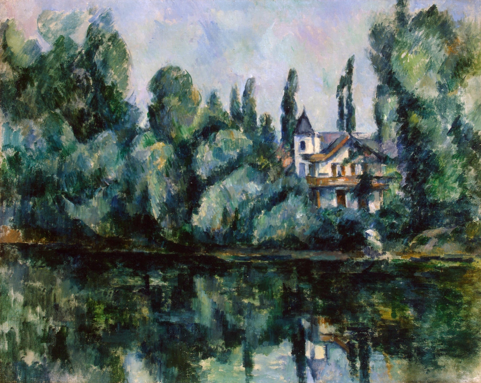 Bords de Marne - Paul Cézanne