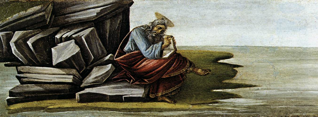Jean sur Patmos - Sandro Botticelli