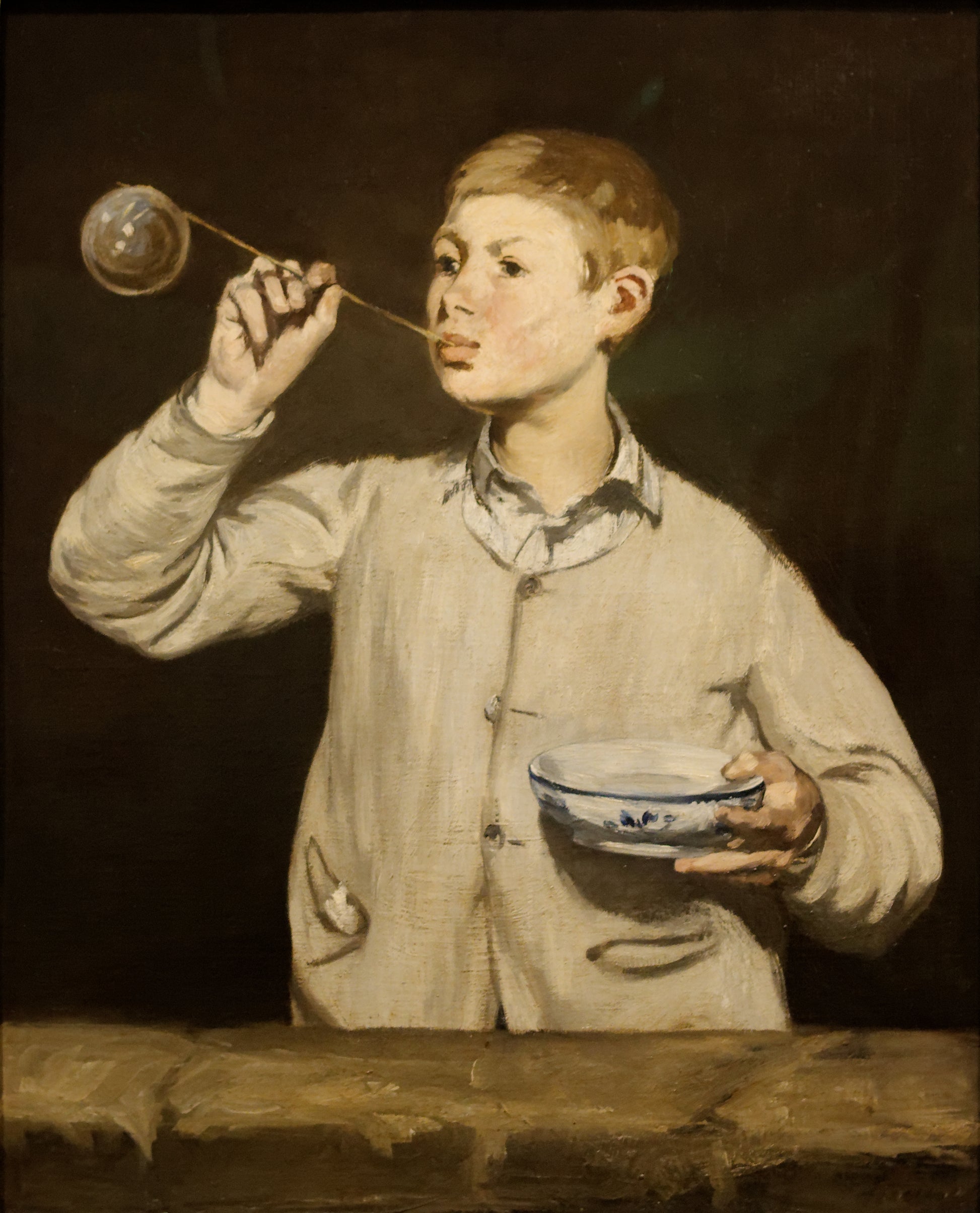 Les bulles de savon - Edouard Manet